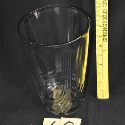 Heavy Crystal Vase