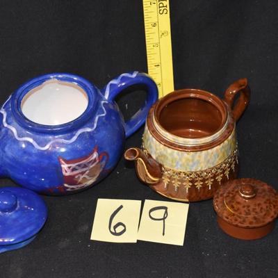 Pair of Teapots
