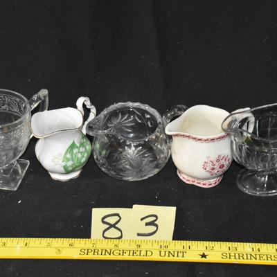 Cream Pitchers