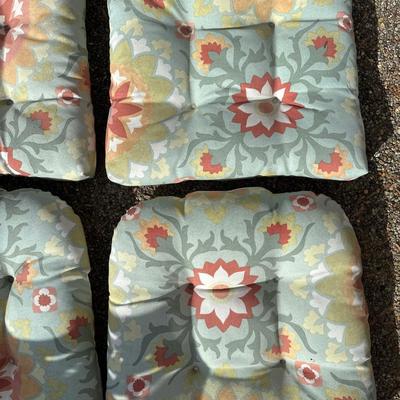 Four Outdoor Seat Cushions