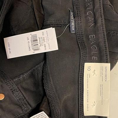 NEW American Eagle High Rise Plants, New Seven Pants, Next to New AE Jeans size 10Long
