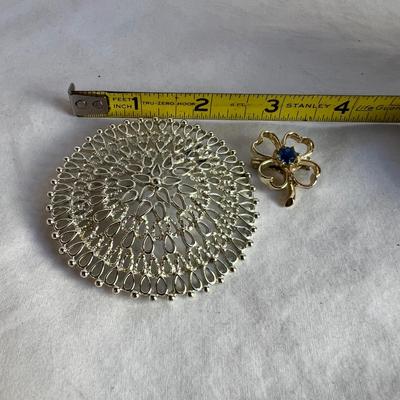 Brooches & Scarf Pins Inc. Genuine European Crystal (P-RG)