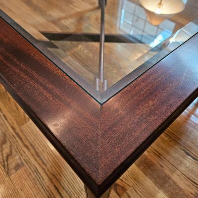 Glass Topped Cocktail Table (LR-DW)