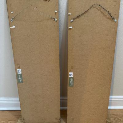 Pair of Decorative Wall Mirrors (2)