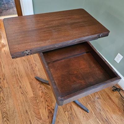 Solid Wood Swivel Folding/Expandable Game Table (LR-DW)