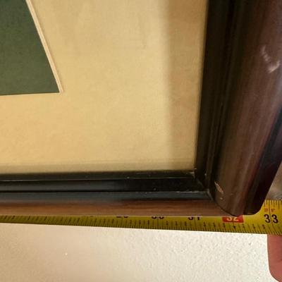 Large Framed Magnolia Piece