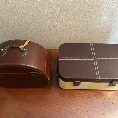 Two Small Storage Decor Bins