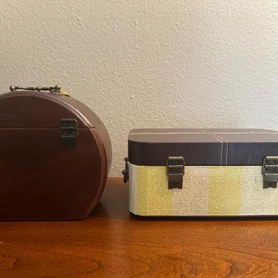Two Small Storage Decor Bins