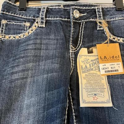 NEW LA.idol Jeans Capris size 7