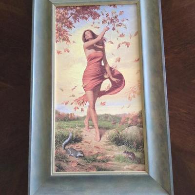 Phillip Singer Seasons Series 1 of 4 Fall Limited Edition 16/300 Artist Framed Giclee
