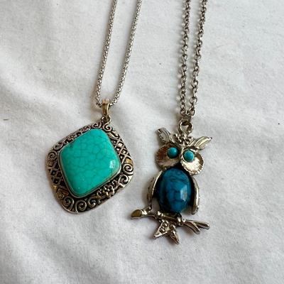 925 Silver & Turquoise Jewelry- Necklaces, Bracelets, Earrings Plus Rings (P-RG)