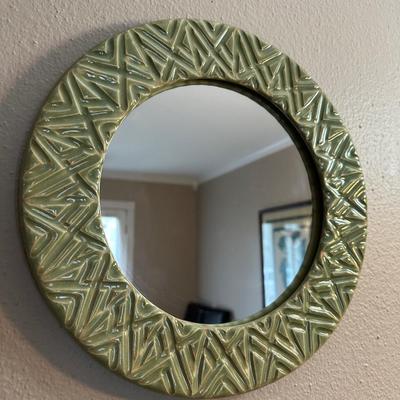 Green Ceramic Mirror