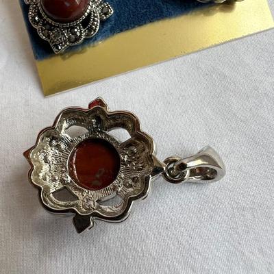 Silver 925 & Onyx Plus More Necklaces, Bracelets, Earrings & Rings (P-RG)