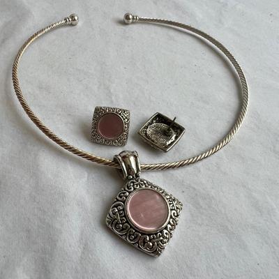 Silver 925 & Onyx Plus More Necklaces, Bracelets, Earrings & Rings (P-RG)