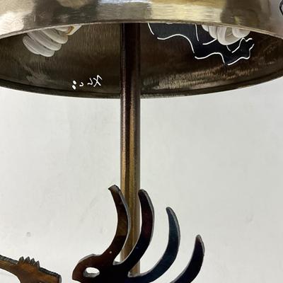 954 Artisan Made Metal South Western Kokopelli Lamp