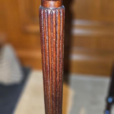 Antique Sewing Cabinet on legs, inlaid shell design
