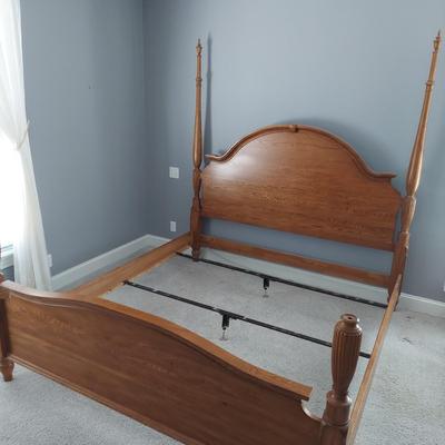 Pennsylvania House King Size Four Poster Bed Frame (PB-BBL)