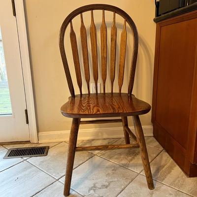 Antique Solid Wood Claw Foot Dining Table 6 Chairs