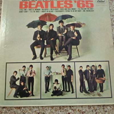 Vintage Beatles' 65 Vinyl Record LP ST-2228 Capitol Records 1978