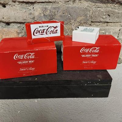 Dept. 56 Coca-Cola lot