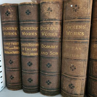 Lot of 10 Charles Dickens Works