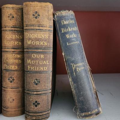 Lot of 10 Charles Dickens Works