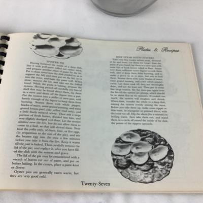 972 Vintage Oyster Illustrated Book with Oyster Knives