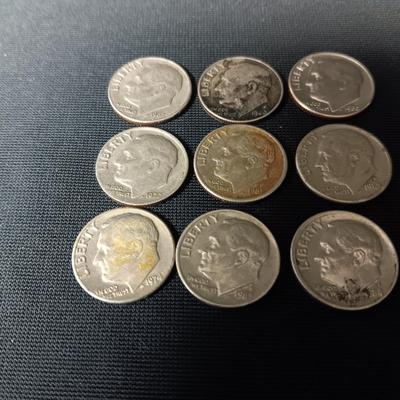 1970's & 1980's DIMES