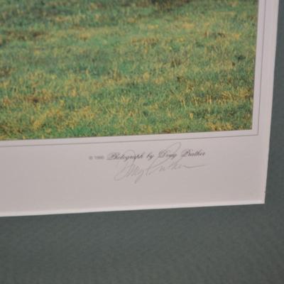 Framed & Matted Limited Edition Print 142 of 2000 Doug Prather 1995 "Bluegrass Friends"