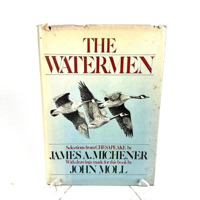 986 first edition hardback book the Waterman by James A. Michener and John Moll