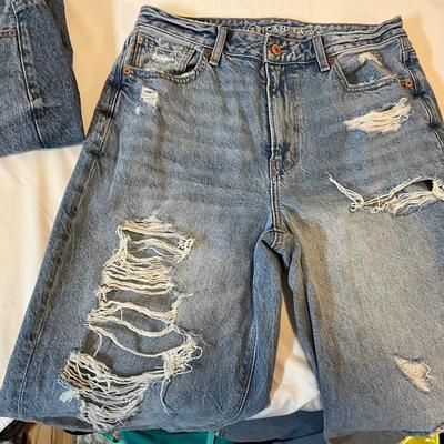 American Eagle Jeans, size 6 wide legs