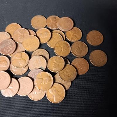 COLLECTION OF WHEAT PENNIES