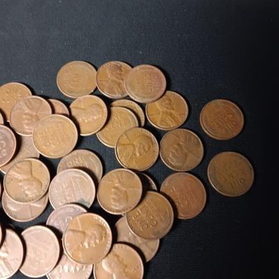 COLLECTION OF WHEAT PENNIES