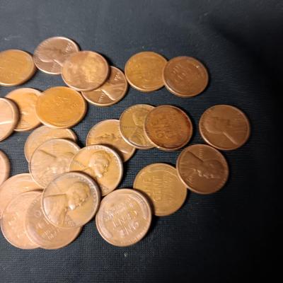 1957 & 1958's -D WHEAT PENNIES