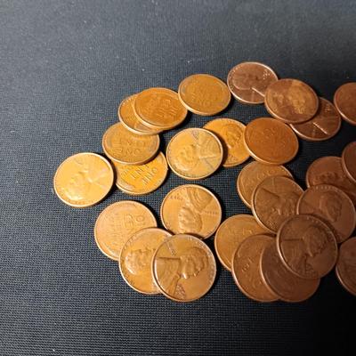 1957 & 1958's -D WHEAT PENNIES
