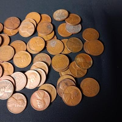1940's WHEAT PENNIES NO MINT MARK