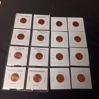UNCIRCULATED COMMEMORATIVE CENTS