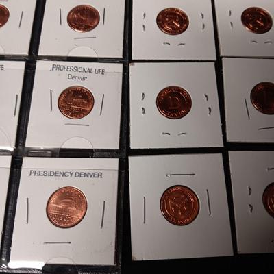 UNCIRCULATED COMMEMORATIVE CENTS