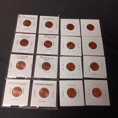 UNCIRCULATED COMMEMORATIVE CENTS