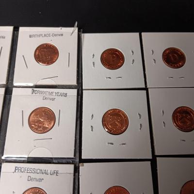 UNCIRCULATED COMMEMORATIVE CENTS