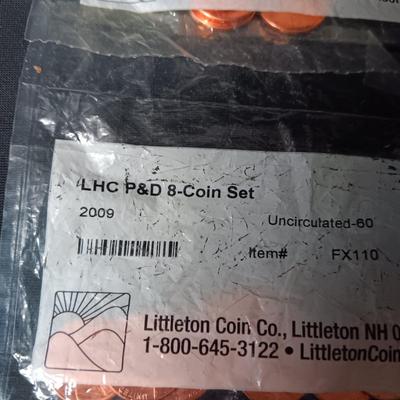 REPLICA COIN, 1909 VDB CENT & BI-CENTENNIAL PENNY