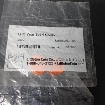 REPLICA COIN, 1909 VDB CENT & BI-CENTENNIAL PENNY