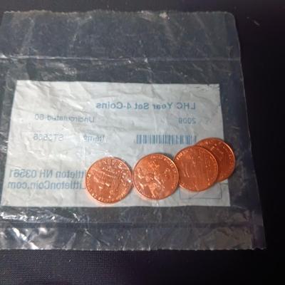 REPLICA COIN, 1909 VDB CENT & BI-CENTENNIAL PENNY