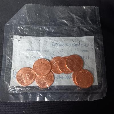 REPLICA COIN, 1909 VDB CENT & BI-CENTENNIAL PENNY