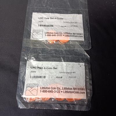 REPLICA COIN, 1909 VDB CENT & BI-CENTENNIAL PENNY