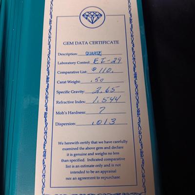 STERLING SILVER SHAKER AND A GENUINE ROSE QUARTZ