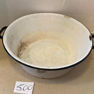 Vintage Emanuel Dish Pan