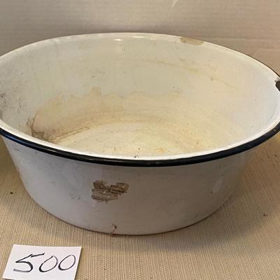 Vintage Emanuel Dish Pan