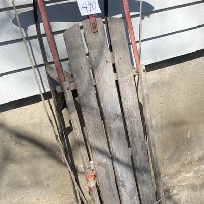 Vintage Rutter Sleigh