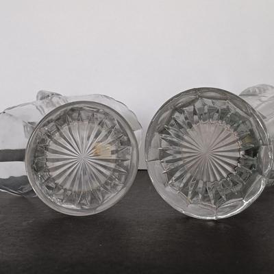 LOT 13: Set of 5 Vintage Glass Baskets